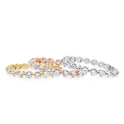 BEADED ETERNITY RING