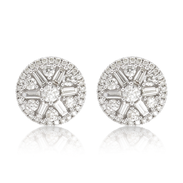 CLOVELLY DIAMOND STUDS