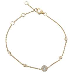 DIAMOND BEZEL BRACELET