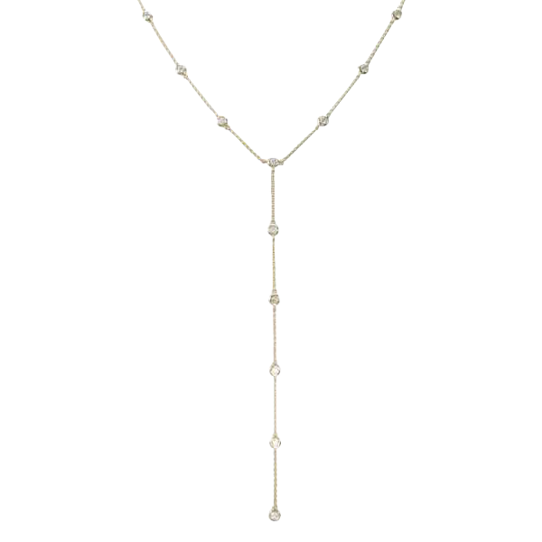 DIAMOND BEZEL LARIAT