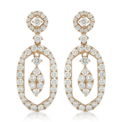 DIAMOND OVAL DROPS