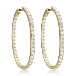 DIVA DIAMOND HOOPS