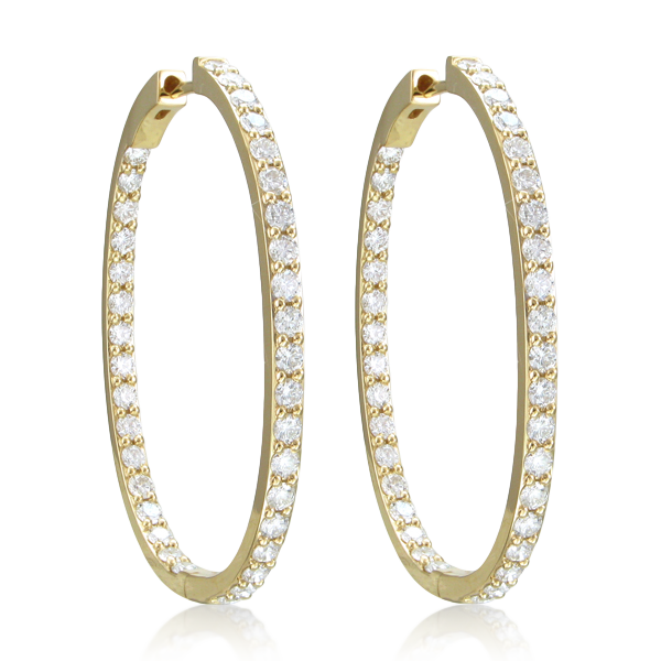 DIVA DIAMOND HOOPS