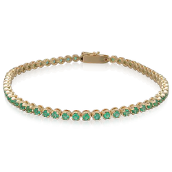 EMERALD TENNIS BRACELET