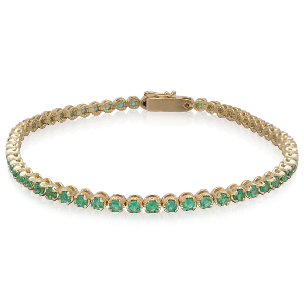 EMERALD TENNIS BRACELET