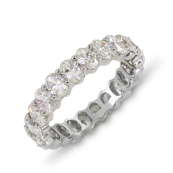 OVAL DIAMOND ETERNITY BAND