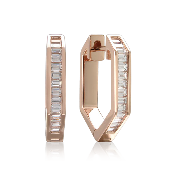 DIAMOND HEX HUGGIES