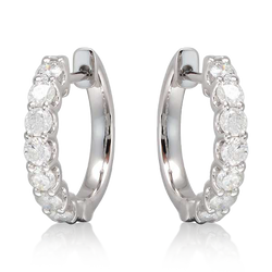 ROUND DIAMOND HUGGIES