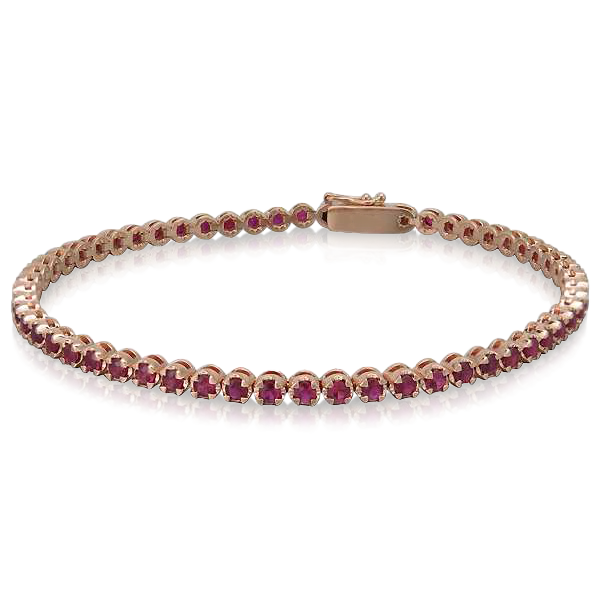 RUBY TENNIS BRACELET