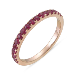 RUBY ETERNITY BAND