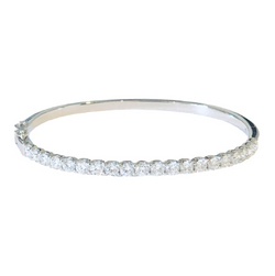 HALF DIAMOND BANGLE