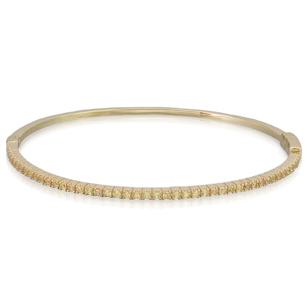 YELLOW SAPPHIRE BANGLE