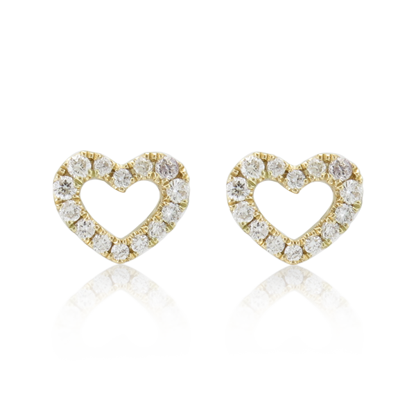 YOUNG HEART DIAMOND STUDS